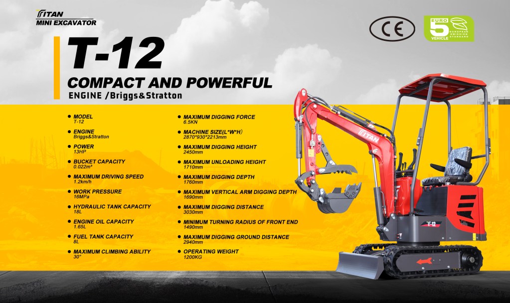 Titan T-12 Specifications