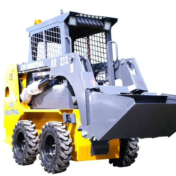 AGT KRW232 Wheeled Skid Steer Loader with bucket attachment – main catalog image