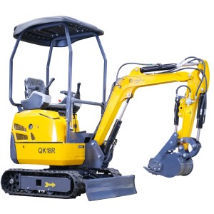CFG (AGT) QK18R Mini Excavator - 13.5HP Gas with Hydraulic Thumb
