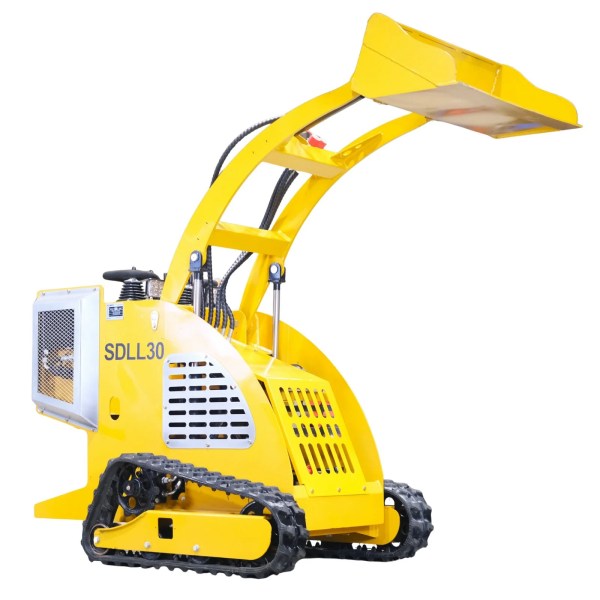 SDLL30 Mini Skid Steer Loader isolated on white background