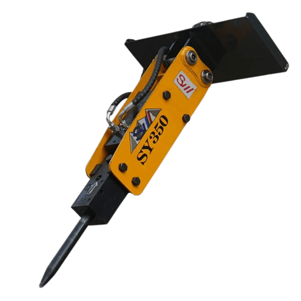 SY350 hydraulic breaker attachment for mini skid steers — Seattle WA