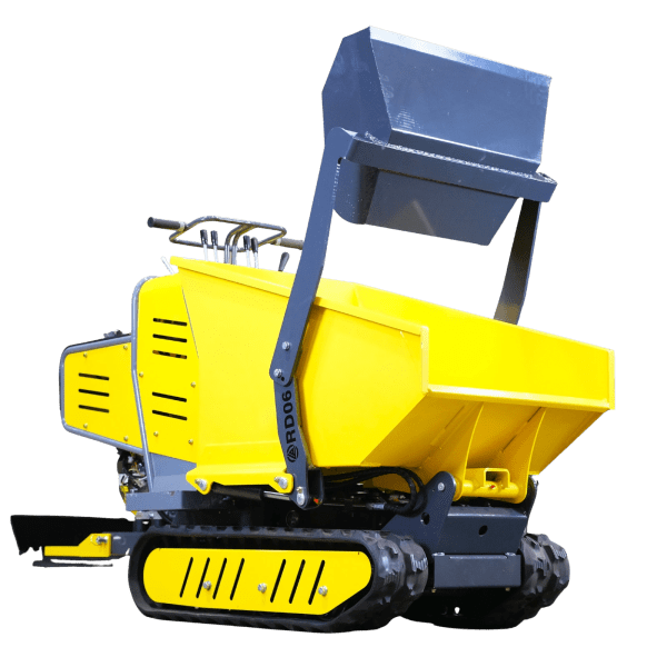 2025 Rippa RD06 self-loading tracked dump truck, available at Best Seedling in Seattle WA