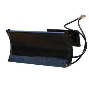 2025 Rippa RS06 skid steer snow plow – front view, available at Best Seedling in Seattle WA.