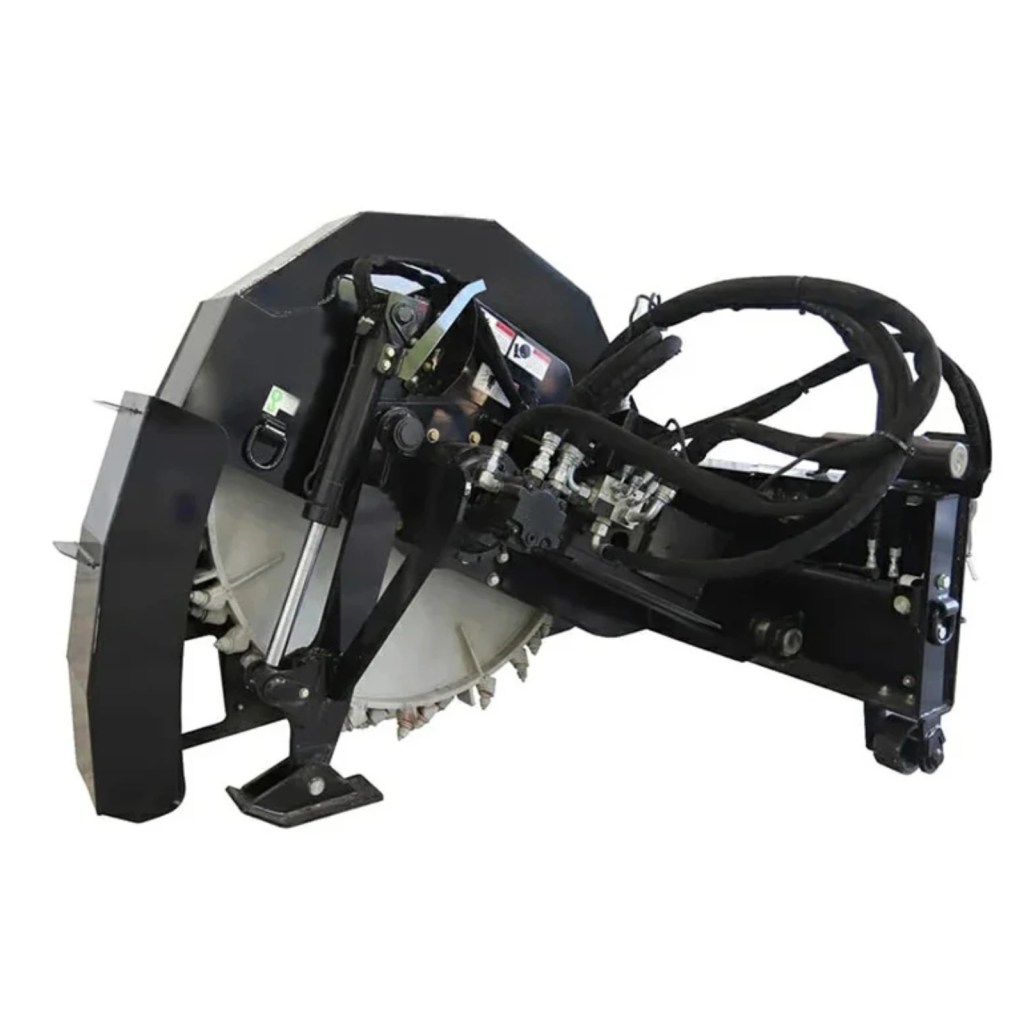 2025 Rippa RS06 skid steer stump grinder – front view, available at Best Seedling in Seattle WA