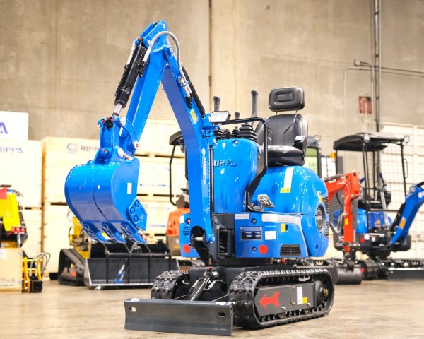 Rippa Rd06 Rippa R06 Micro Excavator | Kubota Diesel machine for Indoors