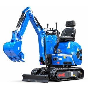 Rippa R06 Mini Excavator - Kubota diesel excavator ideal for indoor and greenhouse work