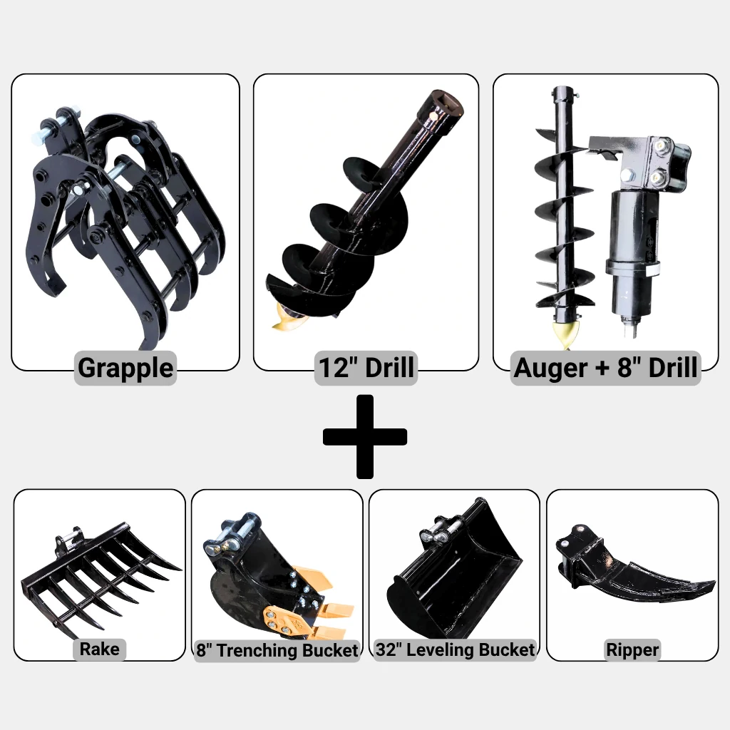 R10 / R13 / R15 Contractor Bundle attachments