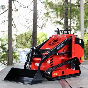 SSL1500 mini skid steer loader with Yanmar diesel engine and front bucket